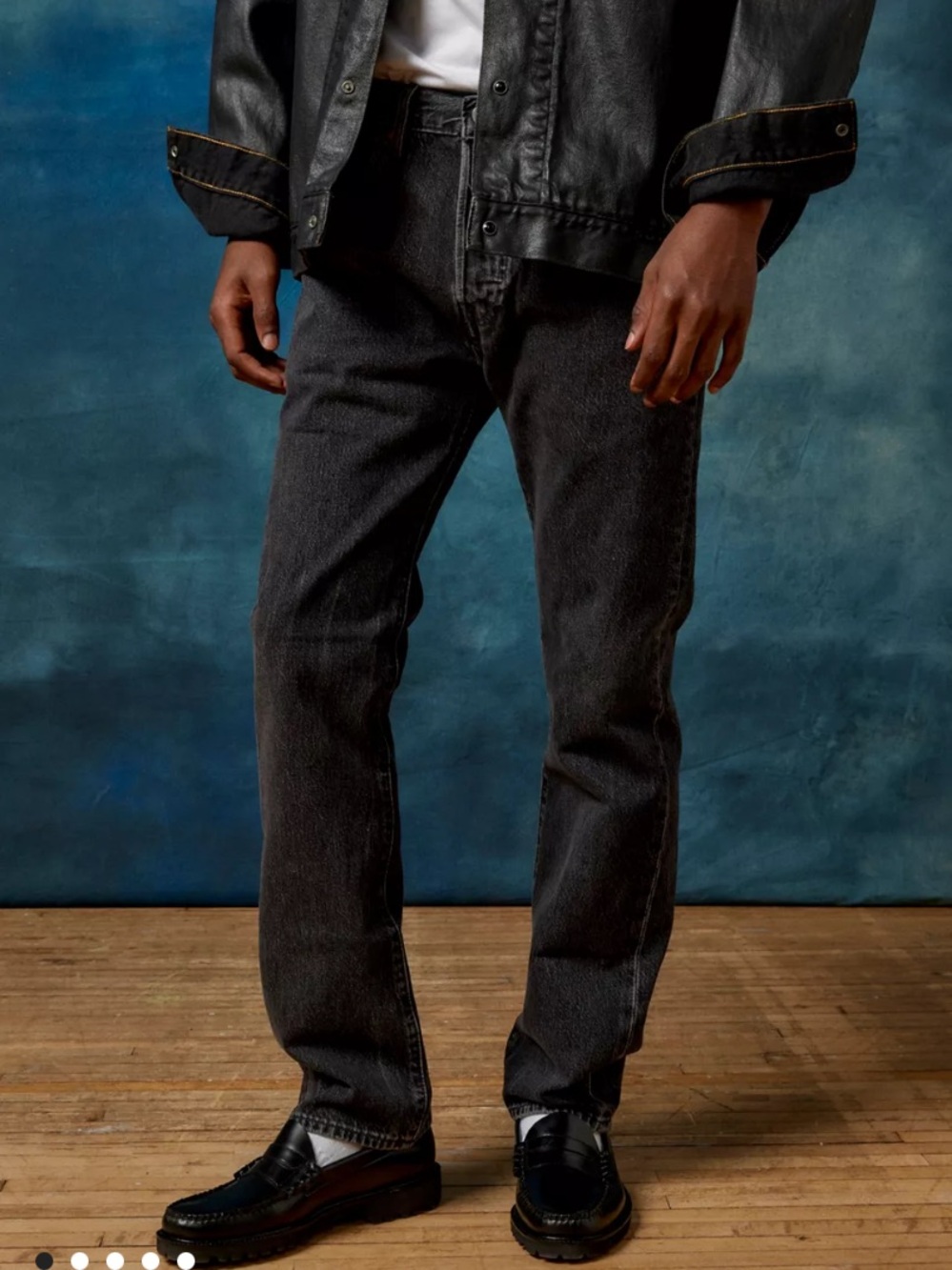 Levi’s 501 Mens Jeans Black size 36 x 32